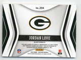 Jordan Love 2020 Certified Mirror Green #204 Patch Aut0 1/5