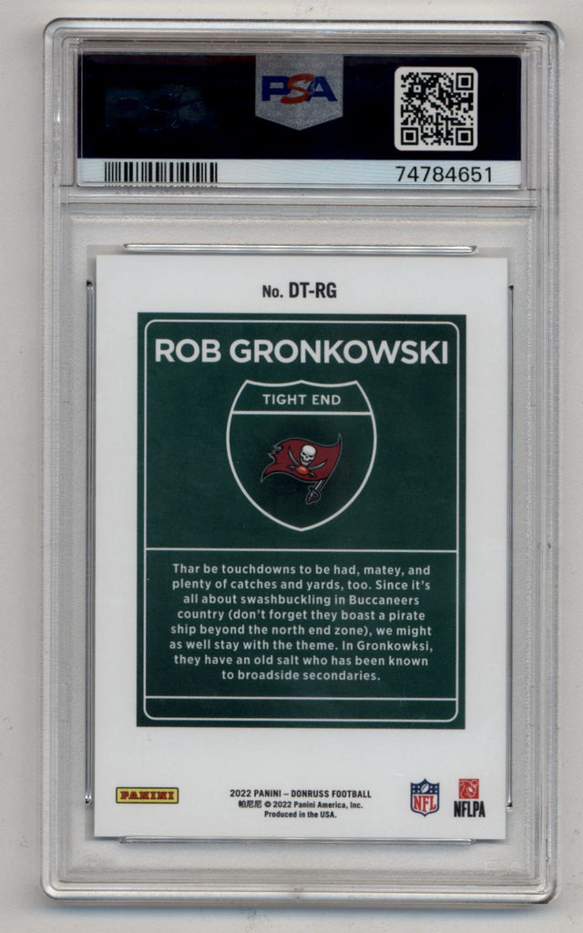 : 2021 Donruss #104 Rob Gronkowski Tampa Bay Buccaneers NFL  Football Card NM-MT : Collectibles & Fine Art