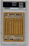 Mickey Mantle 1968 Topps #280 PSA 5.5 Excellent+ 6315