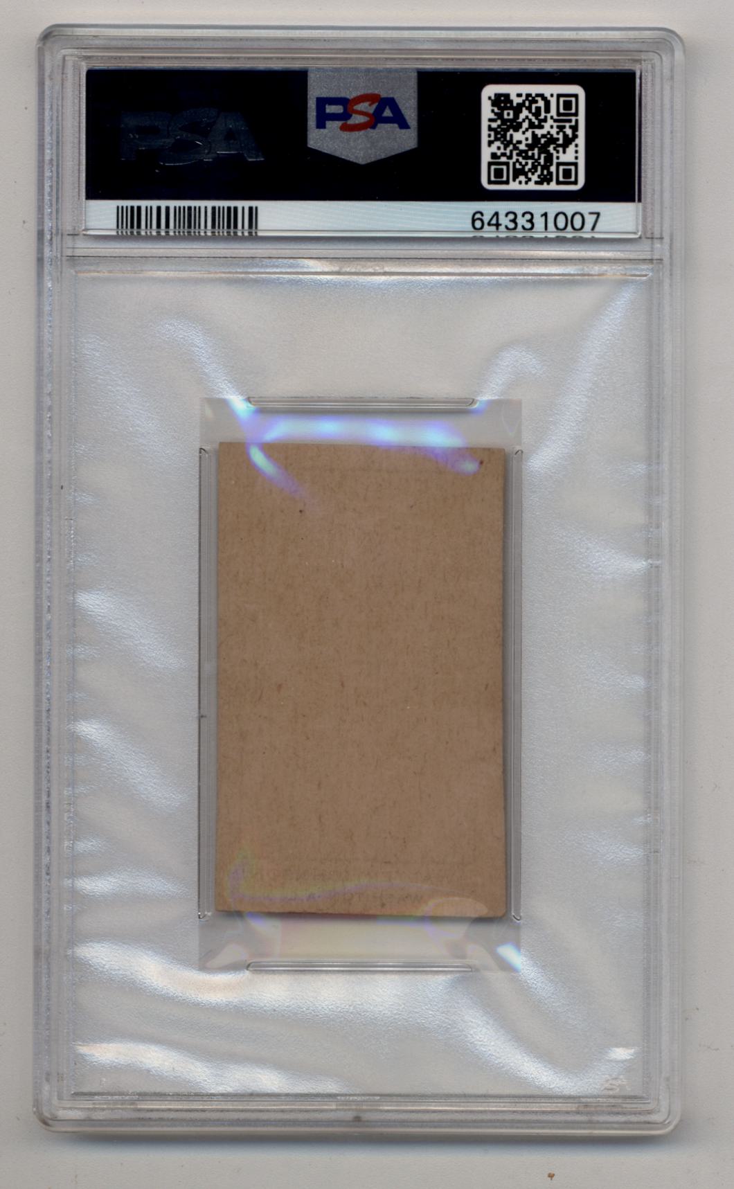 Walter Johnson 1921 W551 Hand Cut PSA 6 Excellent-Mint