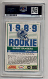 Barry Sanders 1989 Score #257 Rookie PSA 10 Gem Mint Certified Auto