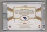 Derrick Henry 2020 Panini Flawless Patch Auto 09/15