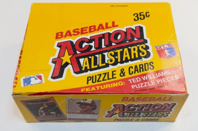 1984 Donruss Action All-Stars Baseball Box