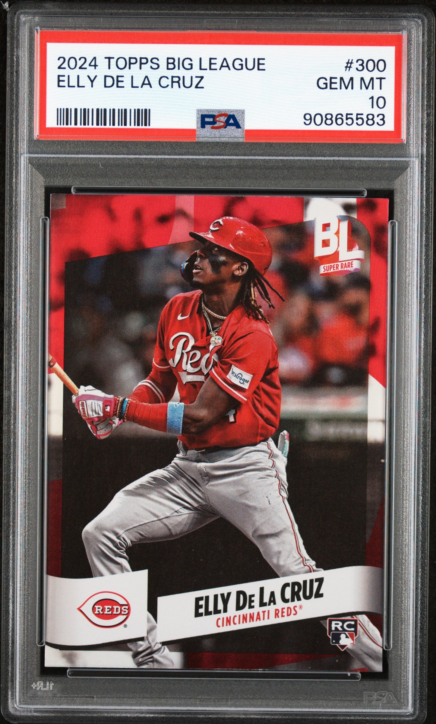 Elly de la Cruz 2024 Topps Big League PSA 10 Gem Mint – Three 