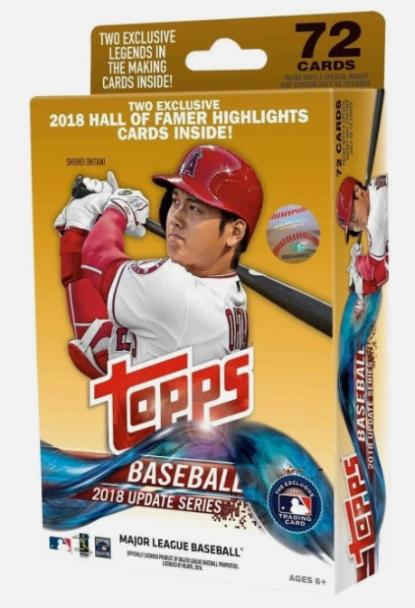 2018 Topps Update Baseball Hanger Box