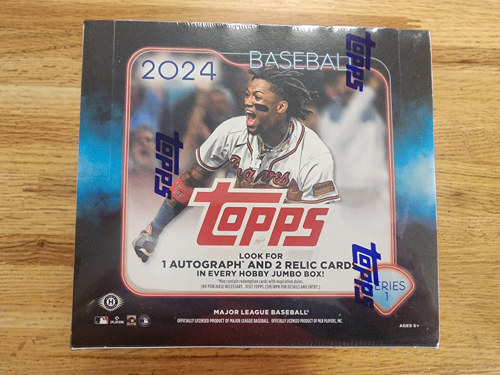 2025 Topps Series 1 Baseball Jumbo Hobby Box Three Stars Sportscards