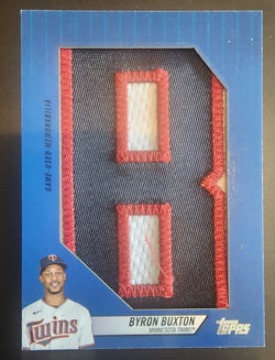 Byron Buxton 2022 Topps In The Name 1/1 Letter Patch