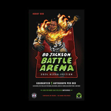 Bo Jackson Battle Arena Alpha Edition Hobby Box – Three Stars Sportscards