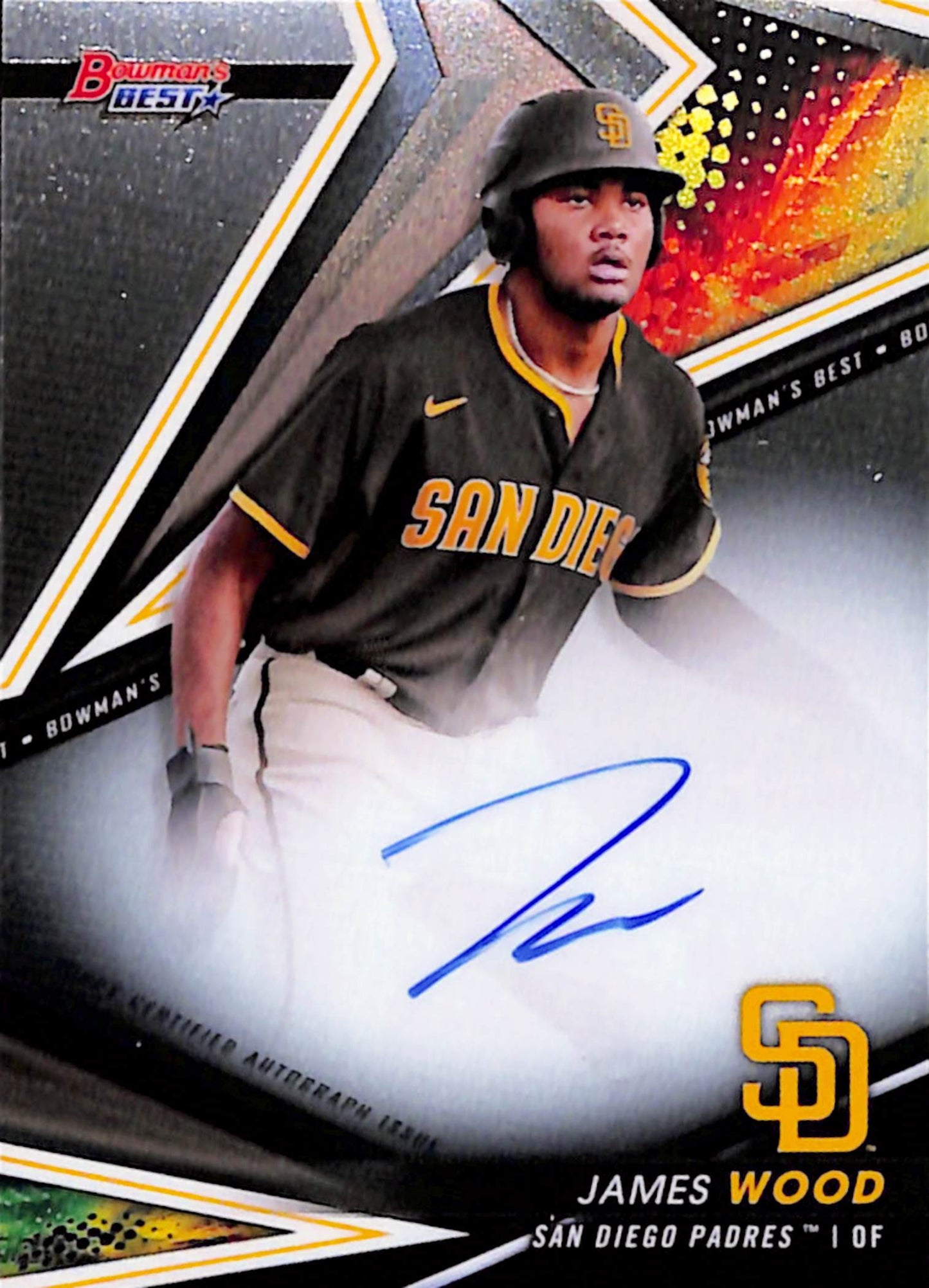 James Wood 2022 Bowman's Best Autograph