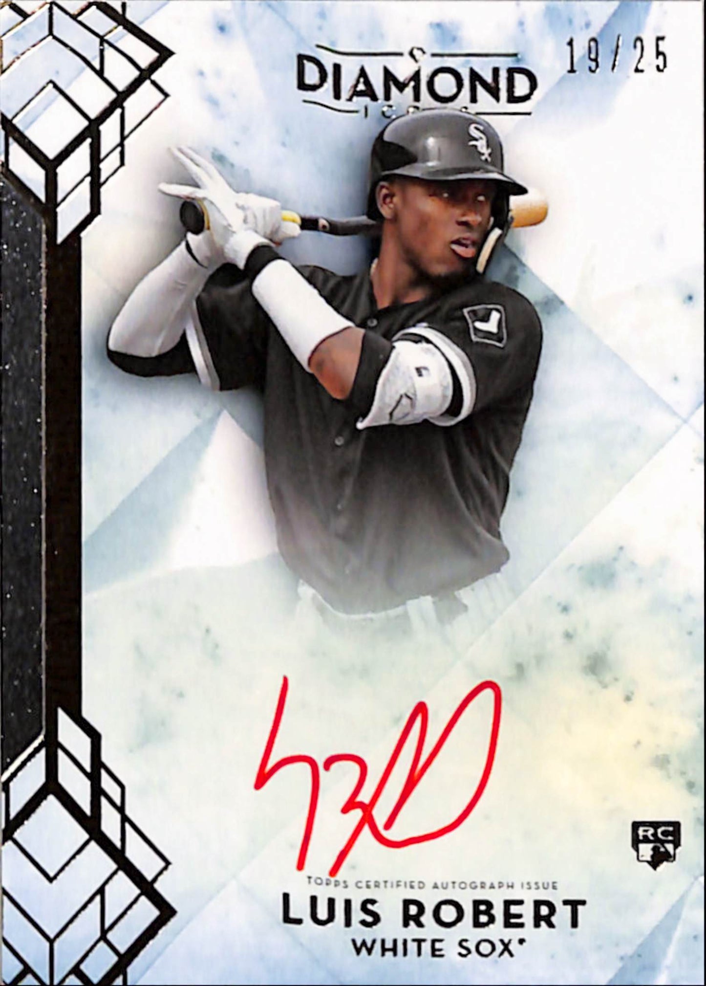 Luis Robert 2020 Topps Diamond Icons Rookie Auto #19/25