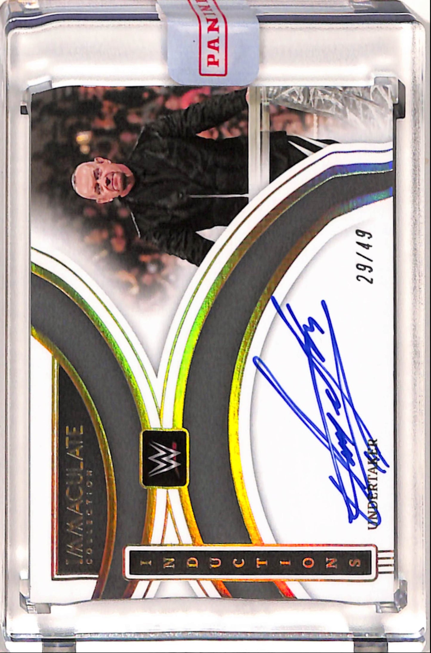 Undertaker 2022 Panini Immaculate Inductions Auto #29/49