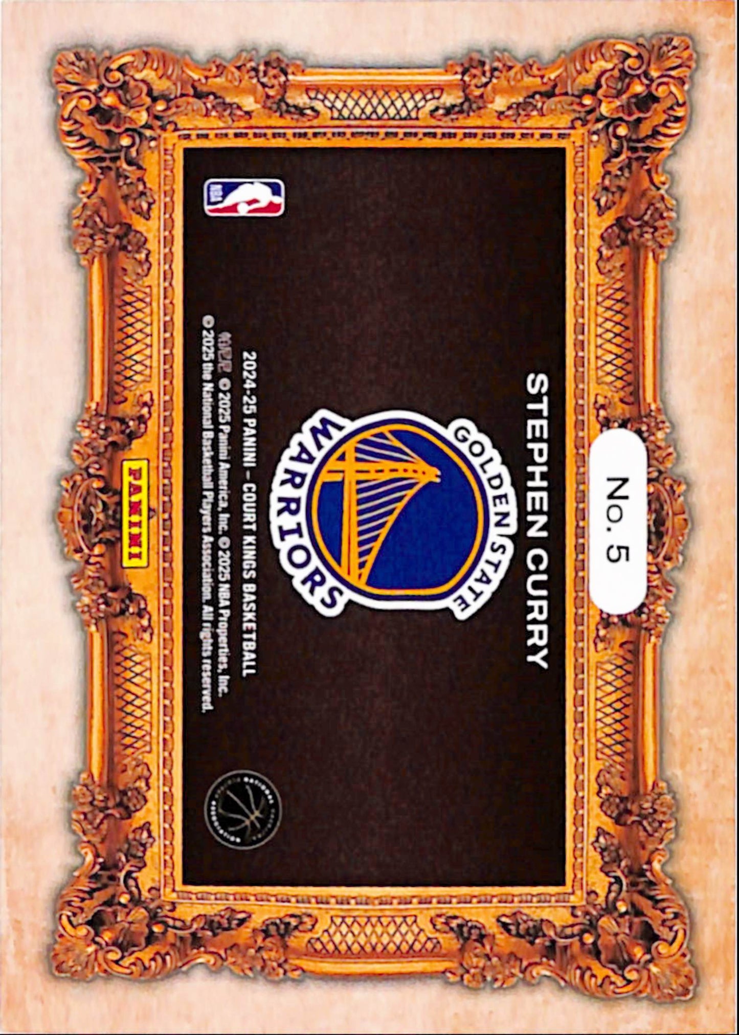 Steph Curry 2024 Panini Court Kings Le Tinque Piu Belle Case Hit Insert