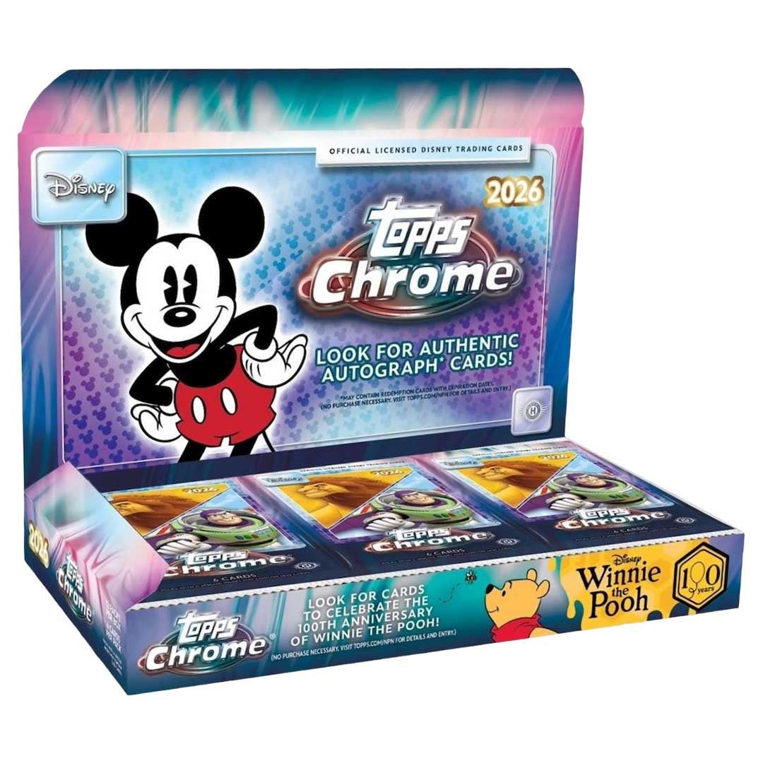 2026 Topps Chrome Disney Hobby Box