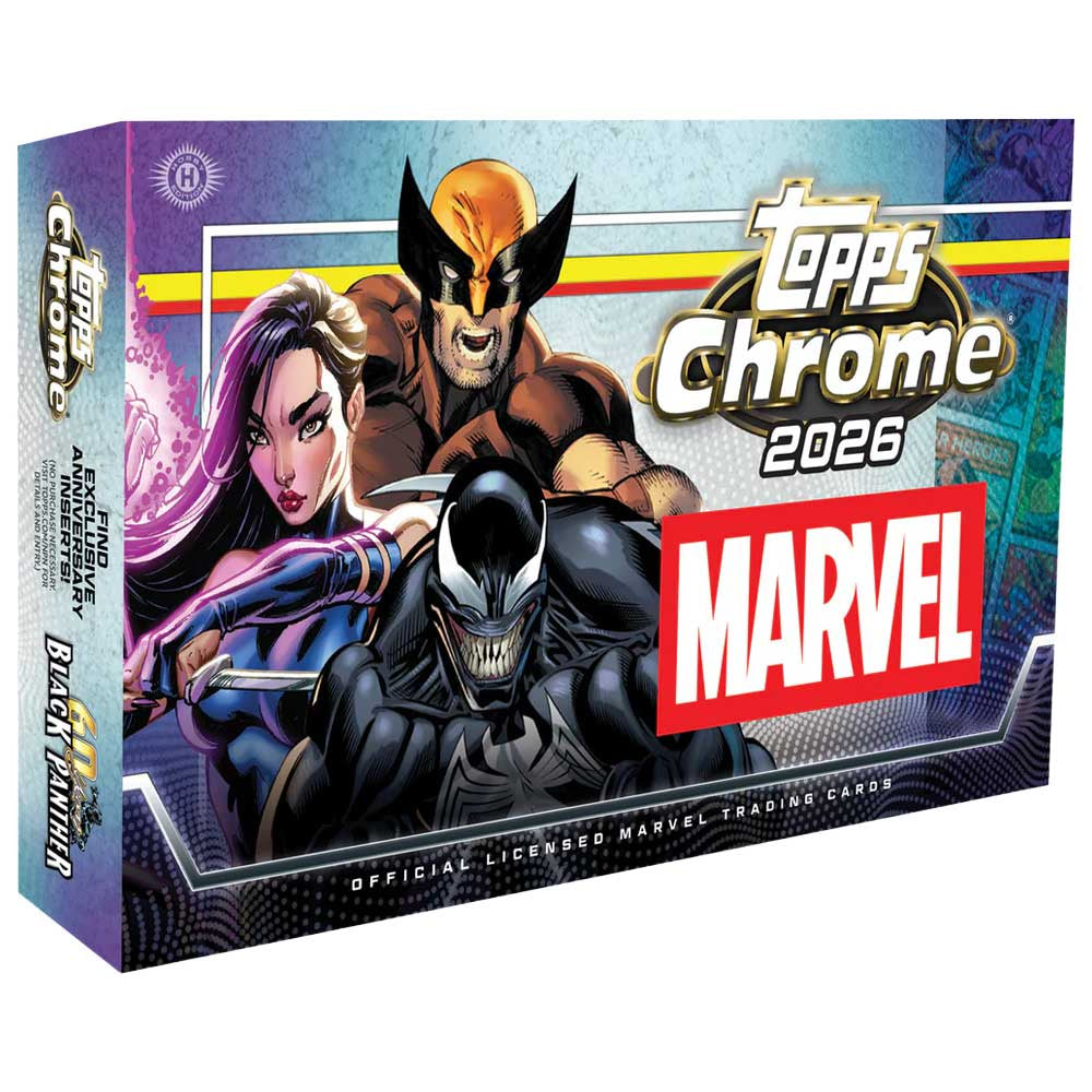 2026 Topps Chrome Marvel Comics Hobby Box