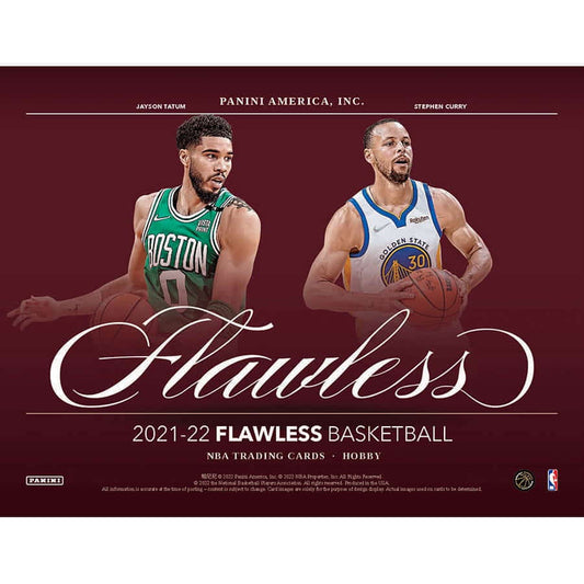 2021-22 Panini Flawless Basketball Hobby Box - 2 Box Case
