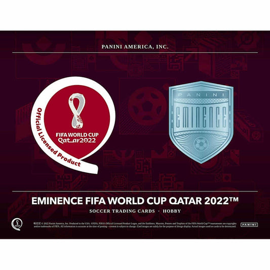 2022 Panini Eminence World Cup Soccer Hobby Box