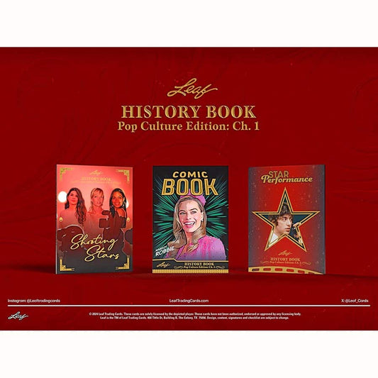 2024 Leaf History Book Pop Culture Chapter 1