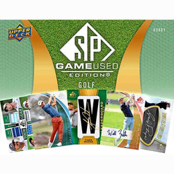 2024 Upper Deck SP Games Used Golf Hobby Box