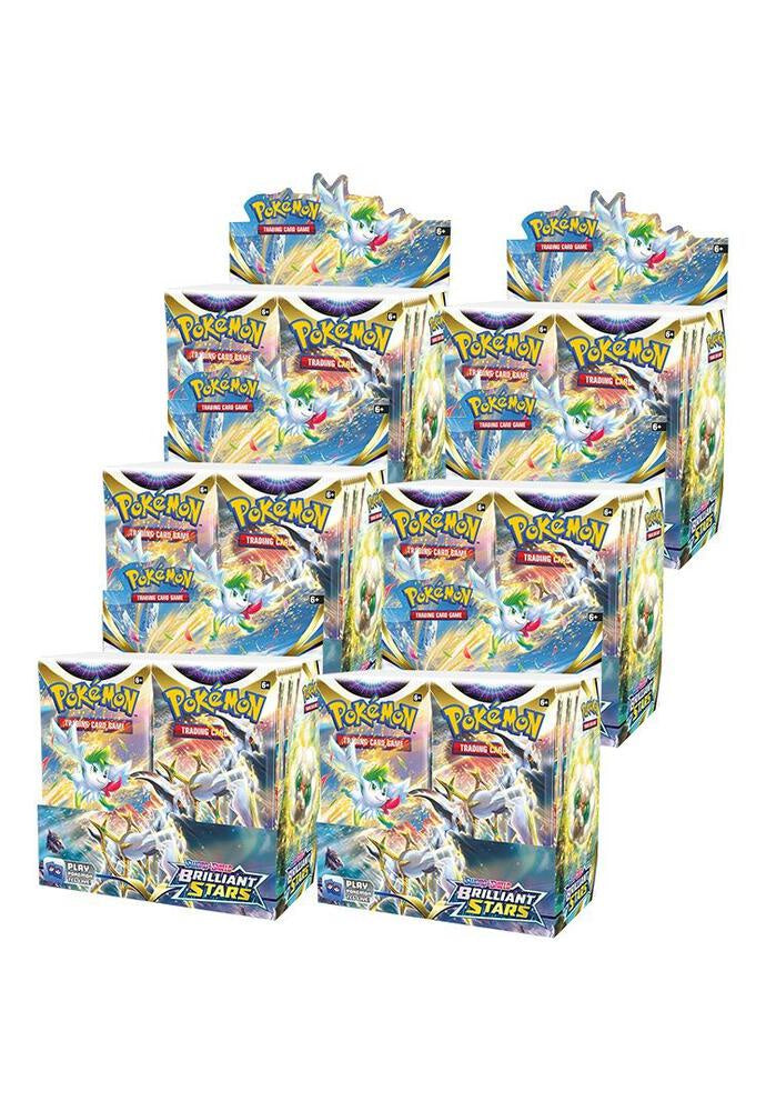 pokemon sword & shield - brilliant stars booster box POKEMON Sword & Shield Brilliant Stars Booster Box 36 Packs TCG – Game of  Cards main image 0
