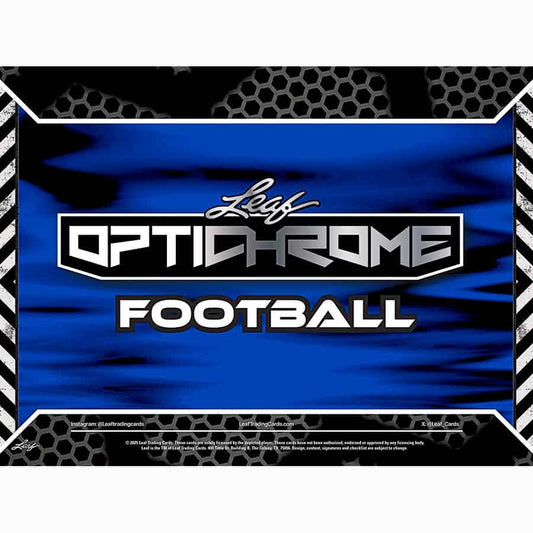 2025 Leaf Optichrome Football Jumbo Box
