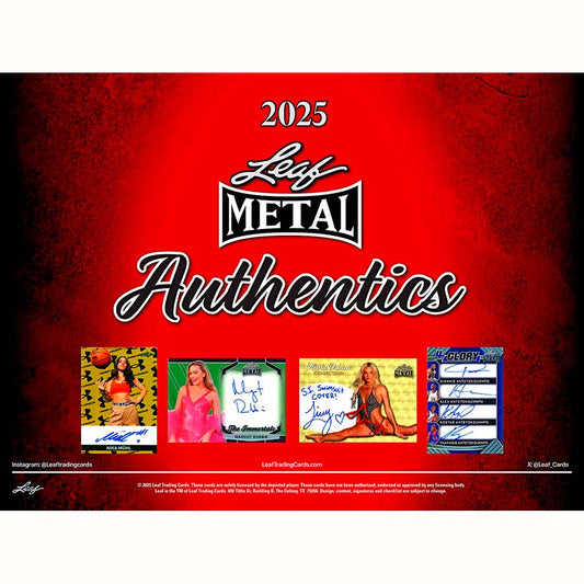 2025 Leaf Metal Authentics Multi-Sport Hobby Box