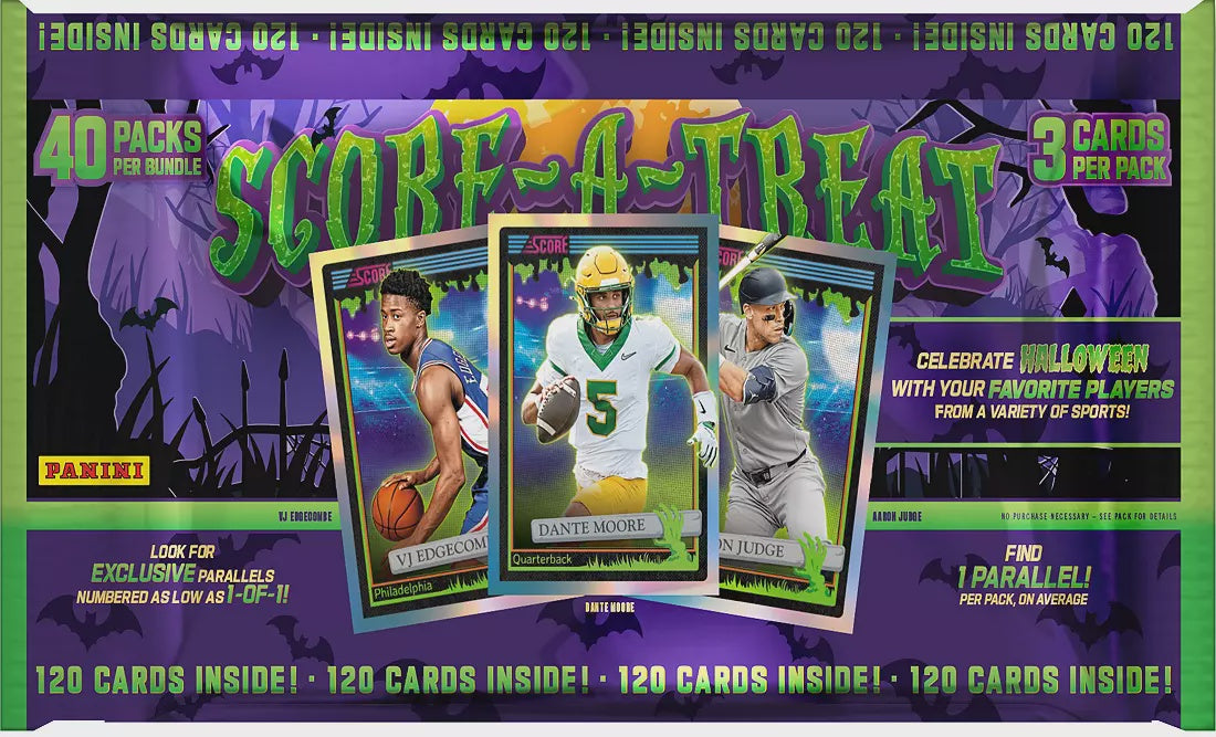 2026 Panini Score-A-Treat Halloween Bundle - 40 Pack