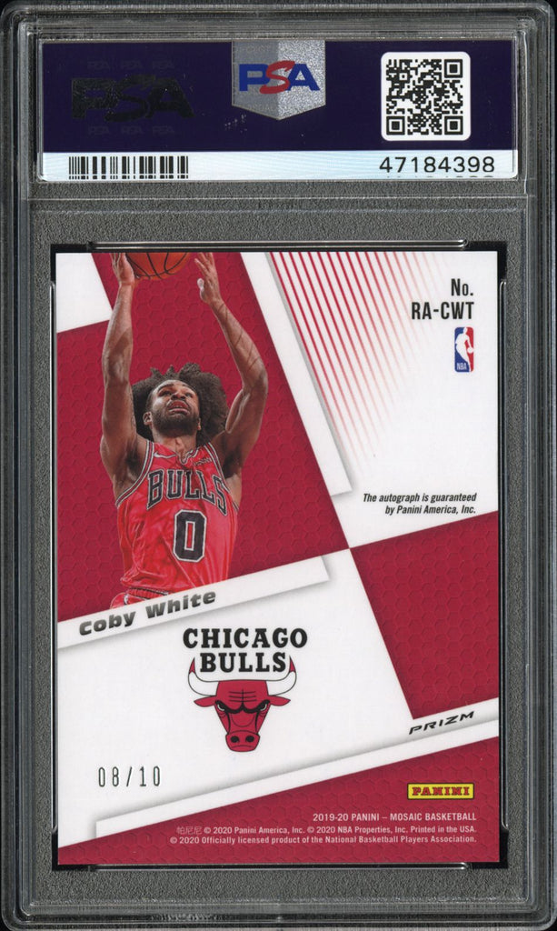 2019 Panini Mosaic Coby White hot