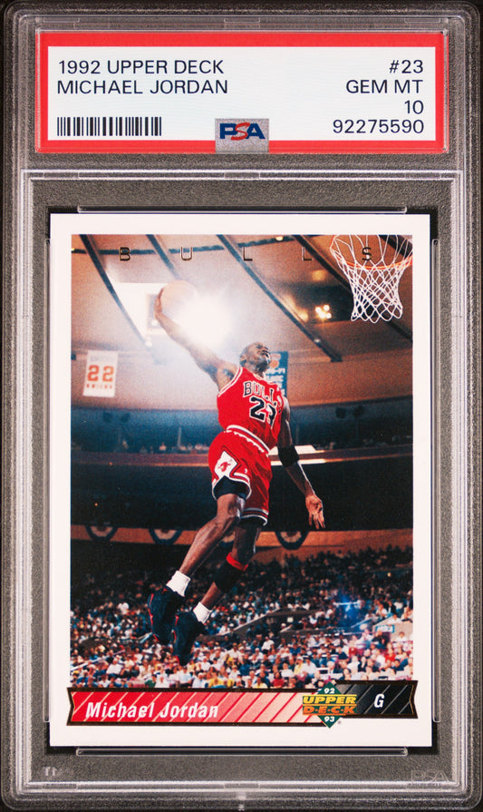 Michael Jordan 1992 Upper Deck #23 PSA 10 Gem Mint