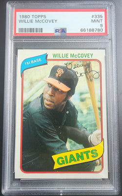 Willie McCovey 1980 Topps #335 PSA 9 Mint