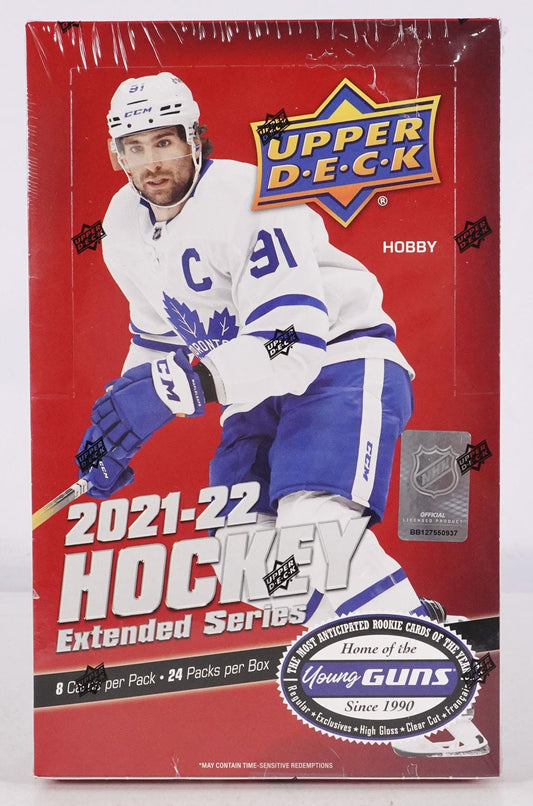 2021-22 Upper Deck Extended Series Hockey Hobby Box