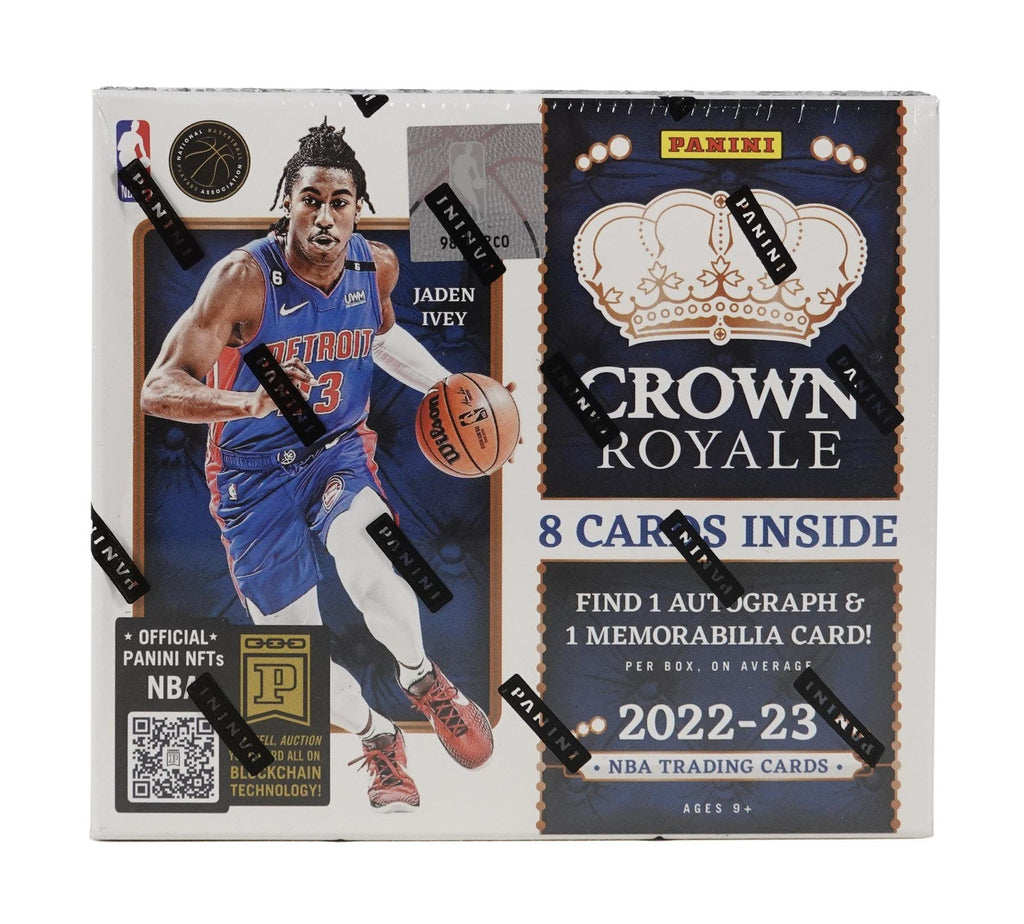 202223 Panini Crown Royale Basketball Hobby Box Three Stars Sportscards