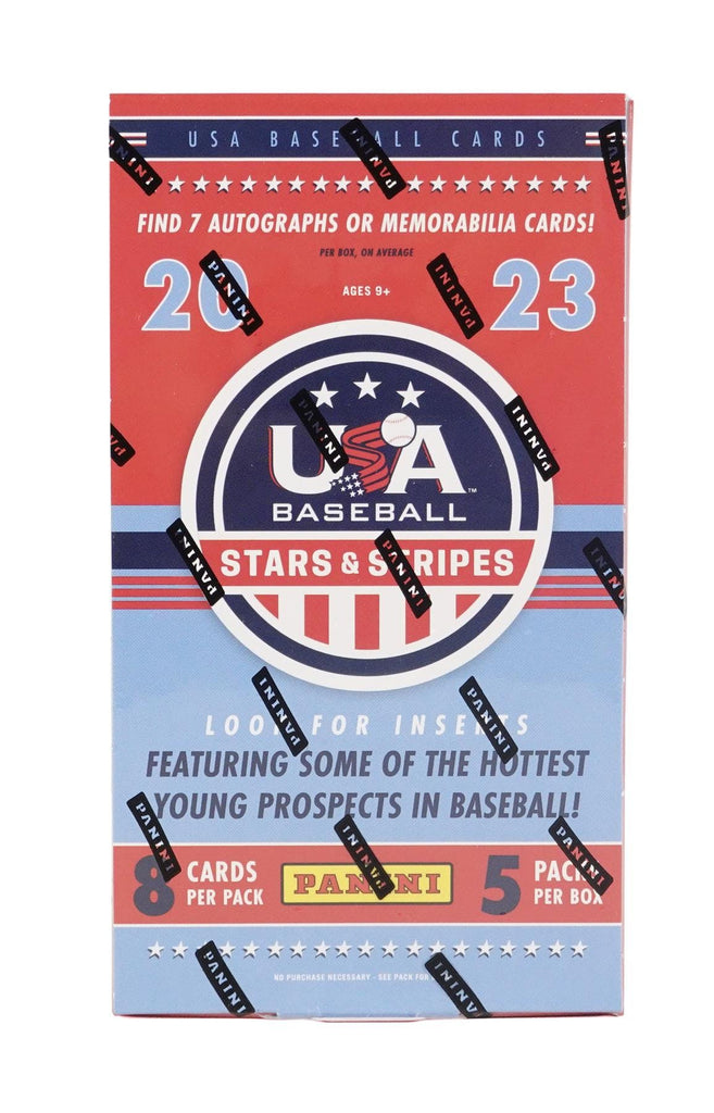 2023 Panini USA Stars & Stripes Baseball Hobby Box Three Stars