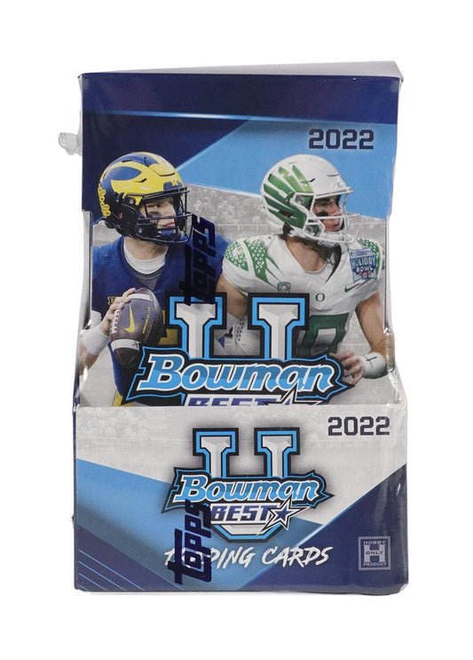 2022 Bowman Best University Football Hobby Box