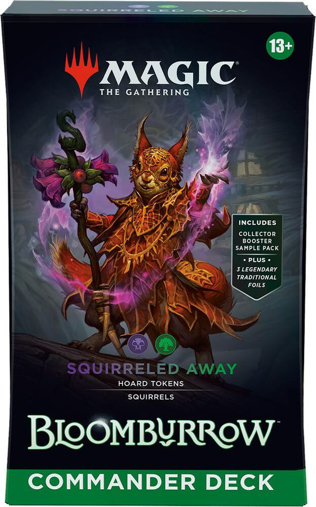 Magic The Gathering Bloomburrow Squirreled Away Commander Deck