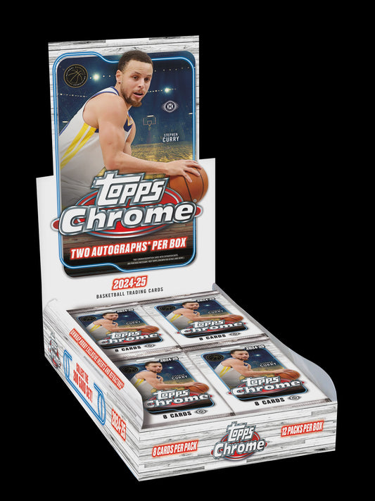 2024-25 Topps Chrome Basketball Hobby Box
