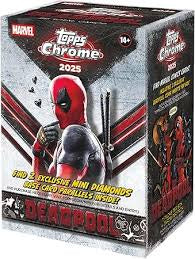 2025 Topps Chrome Marvel Deadpool Value Box