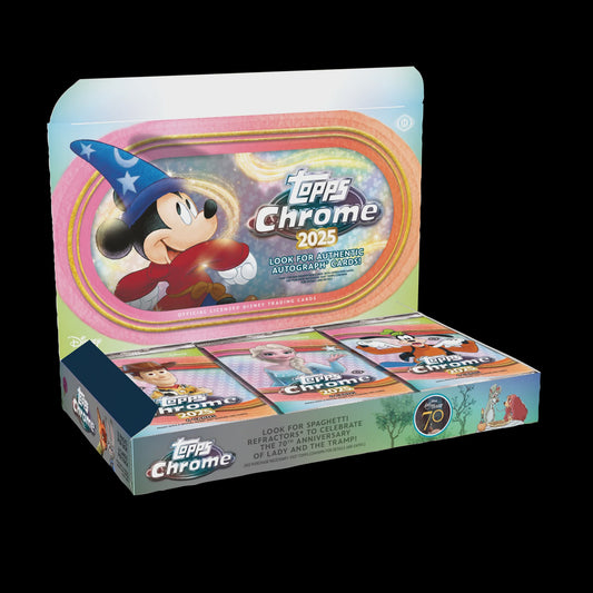 2025 Topps Chrome Disney Hobby Box