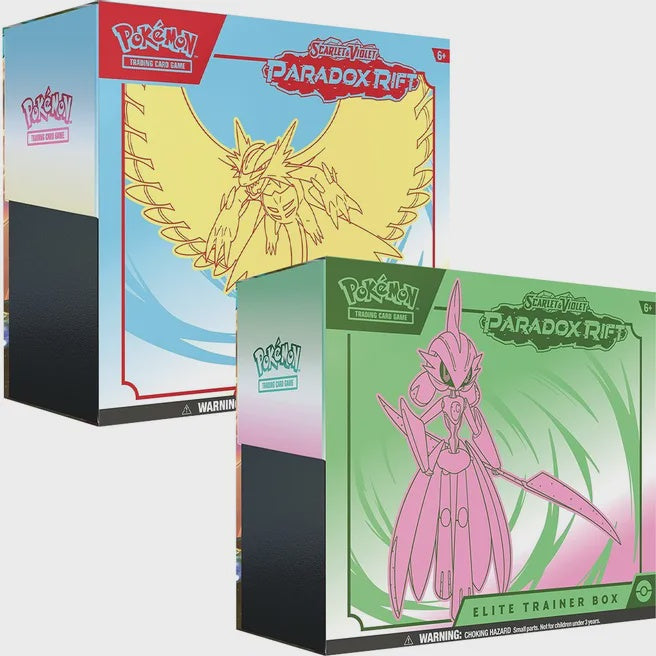 Pokemon Scarlet and Violet Paradox Rift Elite Trainer Box
