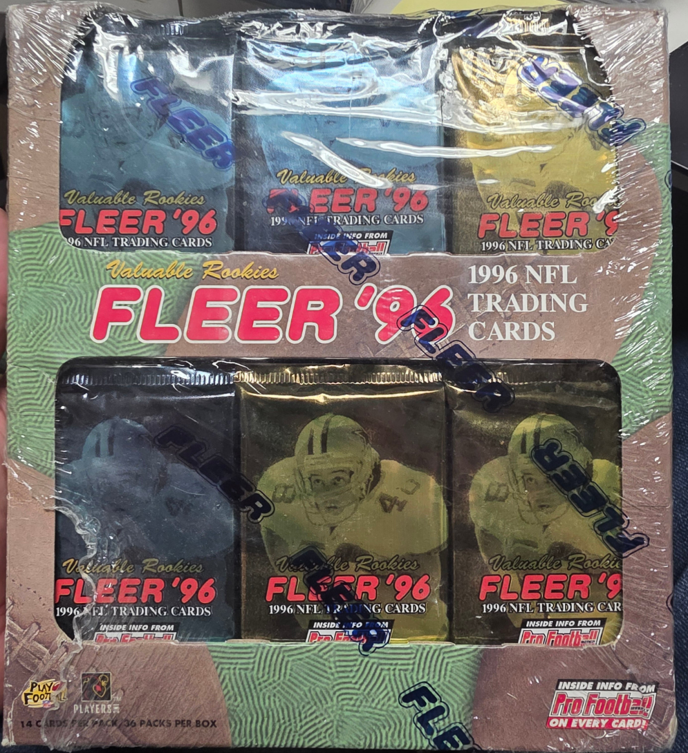 1996 Fleer Football Jumbo Box