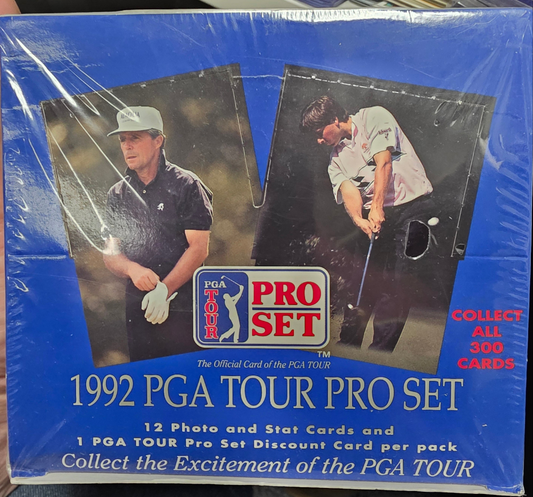 1992 Pro Set Golf Sealed Box