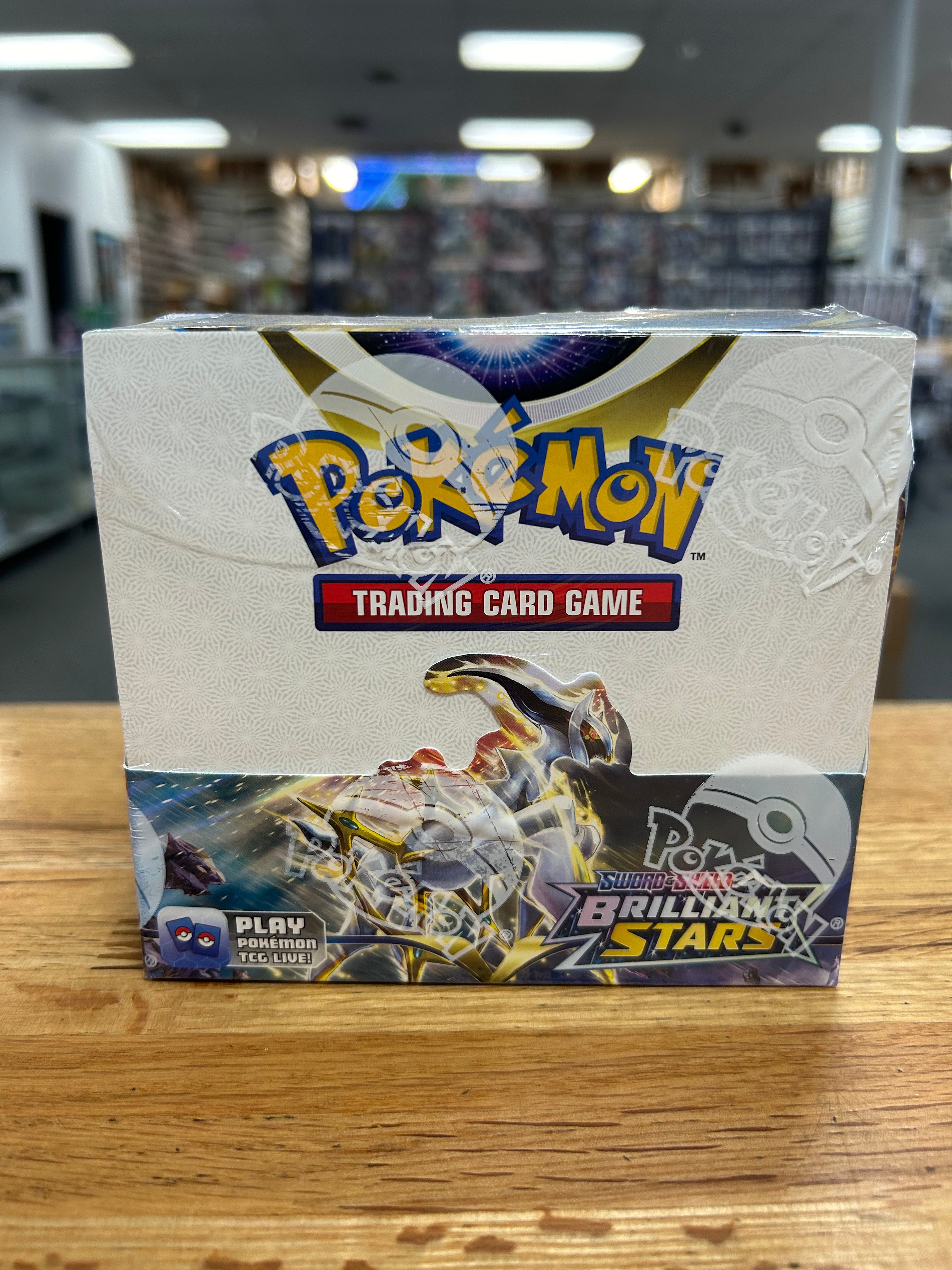 Pokemon Sword & Shield Brilliant Stars Booster Box Three Stars Sportscards Pokemon Sword & Shield Brilliant Stars Booster Box Three Stars Sportscards