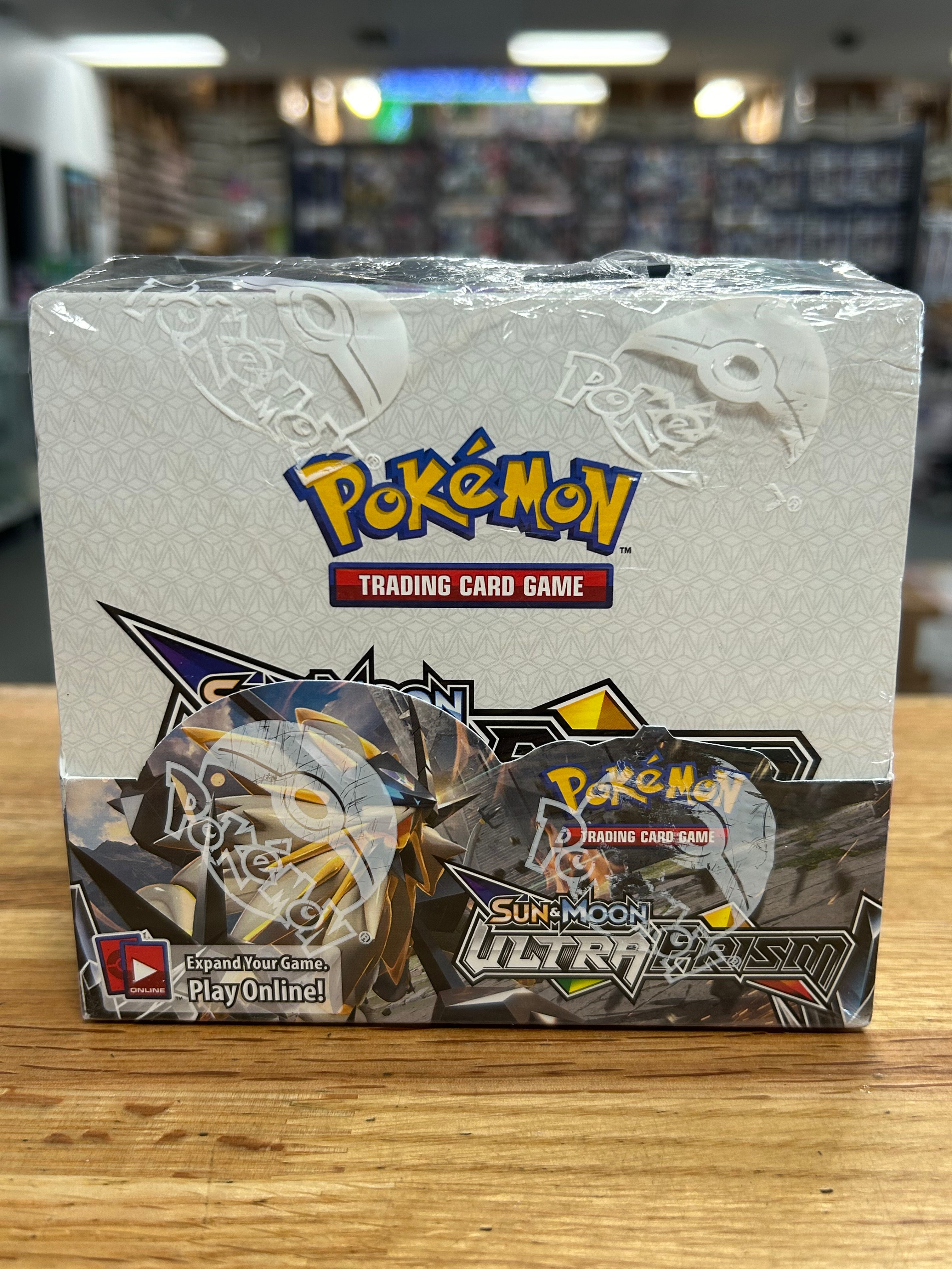 Pokemon Sun and Moon Ultra Prism Booster Box Three Stars Sportscards Pokemon Sun and Moon Ultra Prism Booster Box Three Stars Sportscards