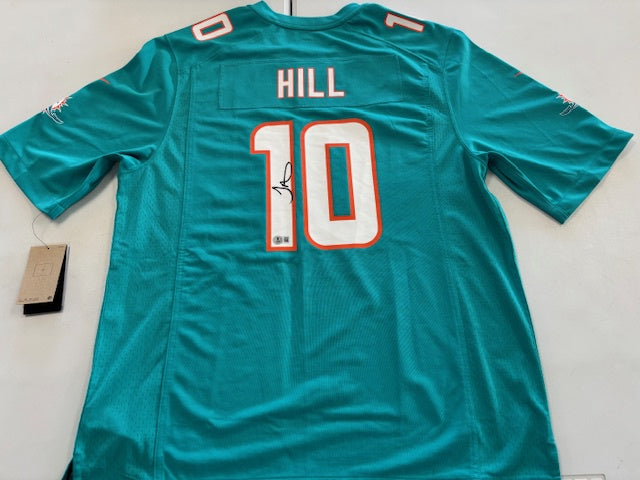 Tyreek Hill Signed Nike on Field XL Jersey Beckett Authentication