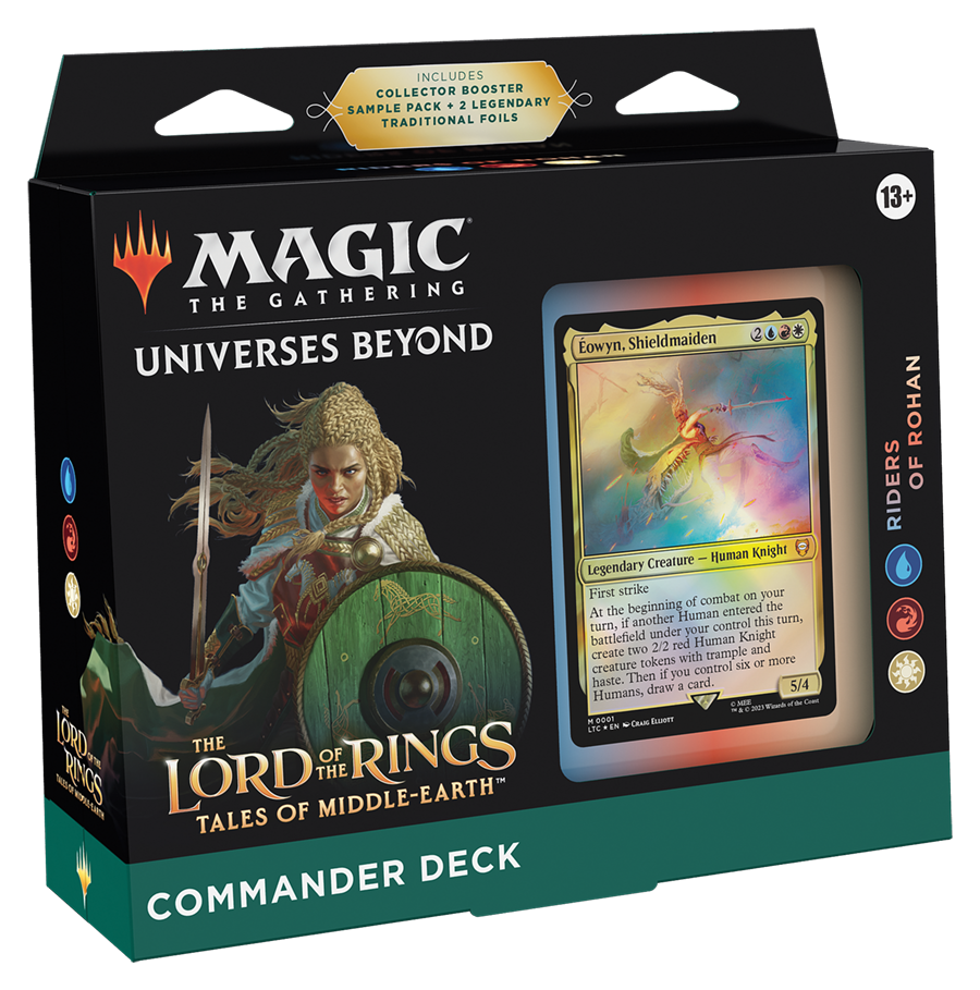 Magic The Gathering The Lord of the Rings Tales of Middle Earth Commander Deck - Riders of Rohan