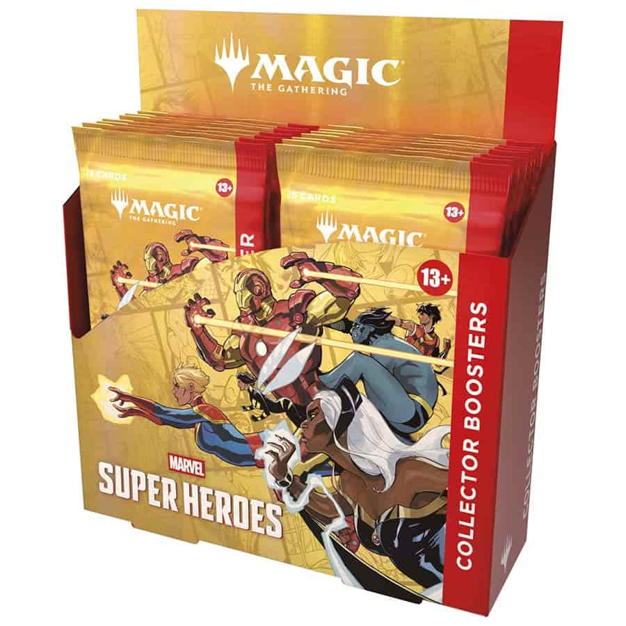 Magic The Gathering Marvel Super Heroes Collector Booster Box