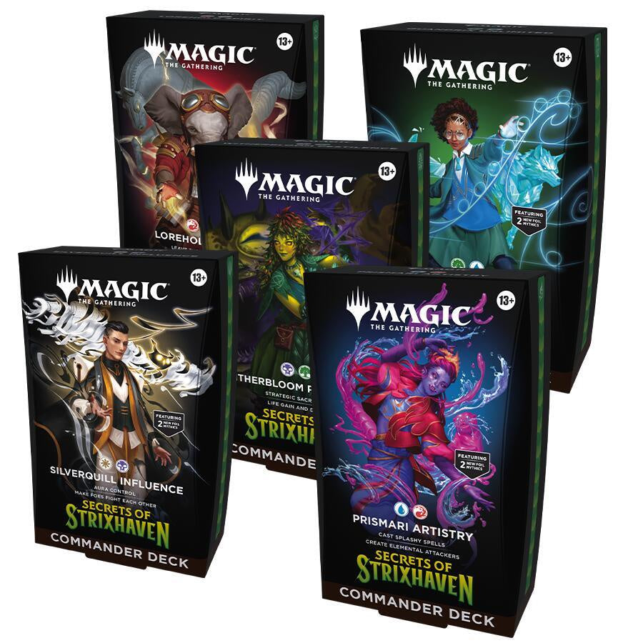 Magic The Gathering Secrets of Strixhaven Commander Deck 5 Deck Set