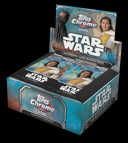2025 Topps Chrome Star Wars Hobby Box