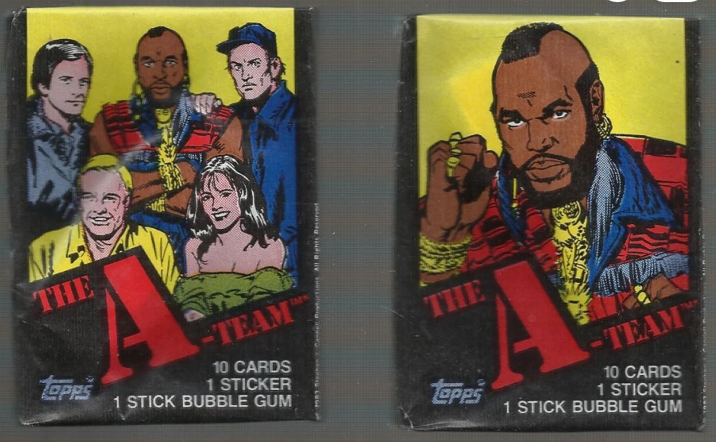 1983 Topps A-Team Wax Pack