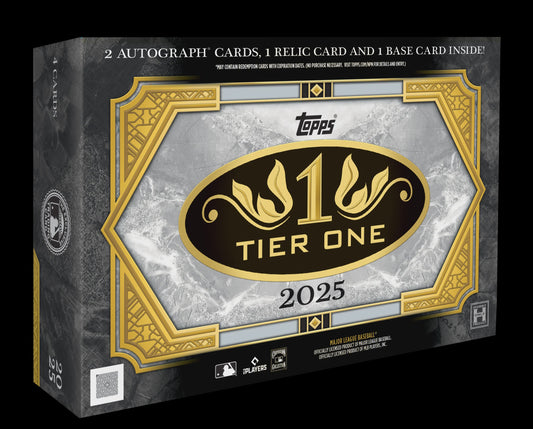 2025 Topps Tier One Baseball Hobby Box