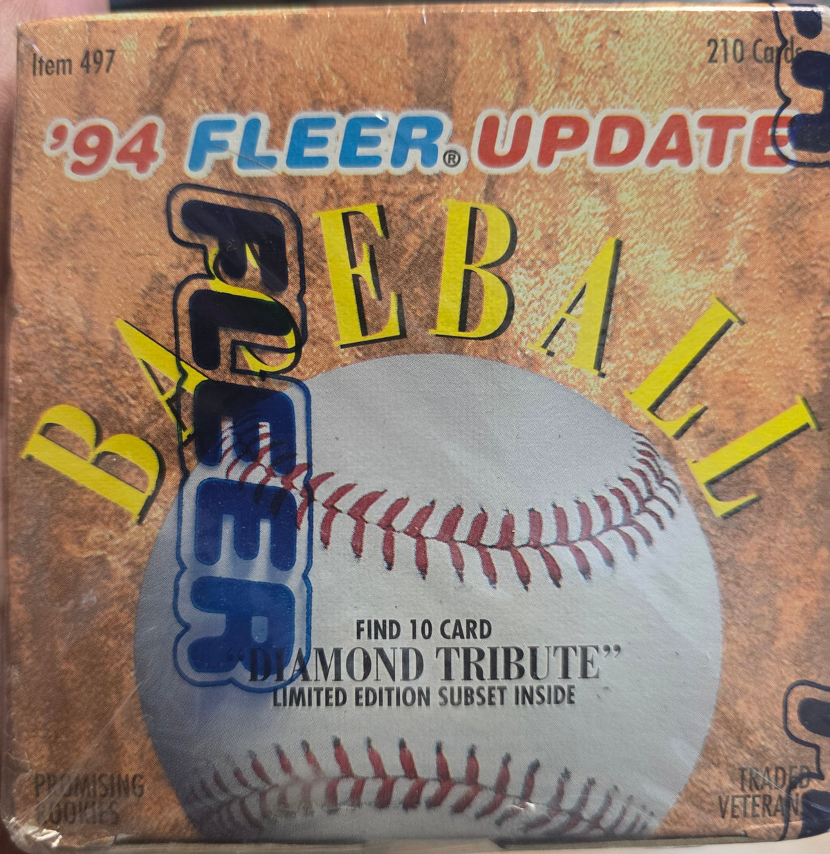 1994 Fleer Update Baseball Factory Sealed Set